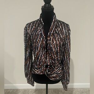 Fate Sequined Blouse size L